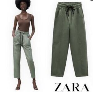 Zara Army Green Pants